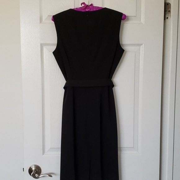 ⭐️HP⭐️ Calvin Klein Black belted dress - Picture 3 of 8